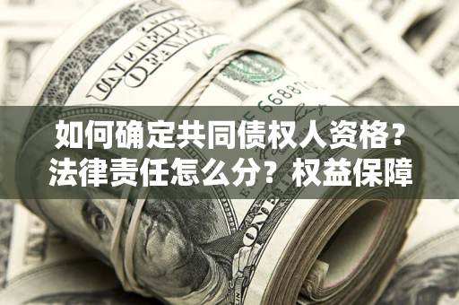 武汉如何确定共同债权人资格？法律责任怎么分？权益保障技巧揭秘！