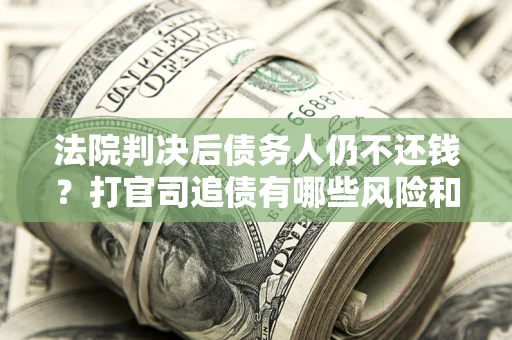 武汉法院判决后债务人仍不还钱？打官司追债有哪些风险和技巧？