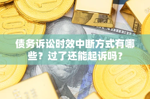 武汉债务诉讼时效中断方式有哪些？过了还能起诉吗？