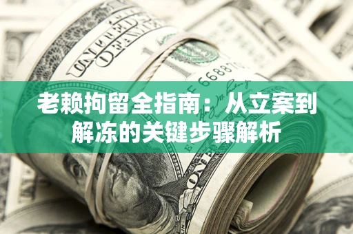 武汉老赖拘留全指南：从立案到解冻的关键步骤解析