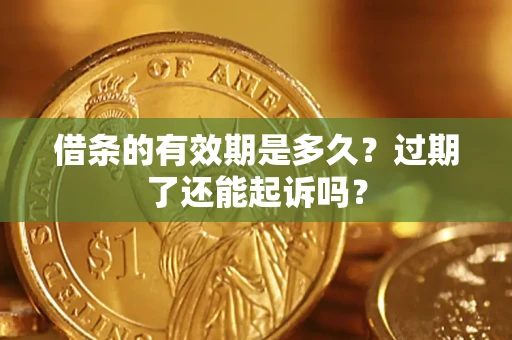 武汉借条的有效期是多久？过期了还能起诉吗？