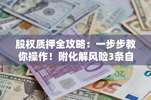 武汉股权质押全攻略：一步步教你操作！附化解风险3条自救法则