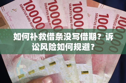 武汉如何补救借条没写借期？诉讼风险如何规避？
