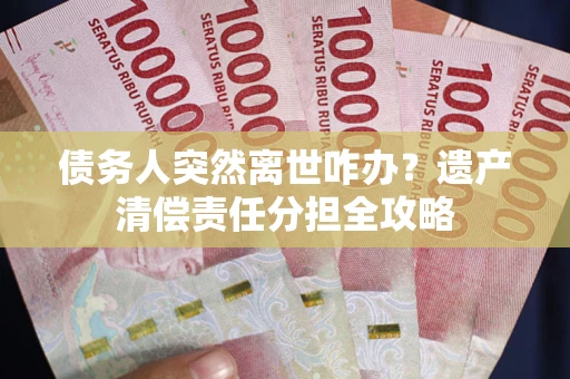 武汉债务人突然离世咋办？遗产清偿责任分担全攻略