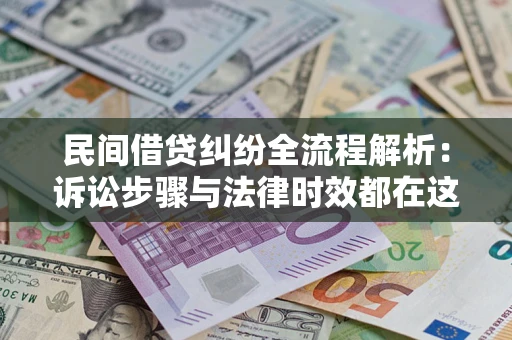 武汉民间借贷纠纷全流程解析：诉讼步骤与法律时效都在这儿了