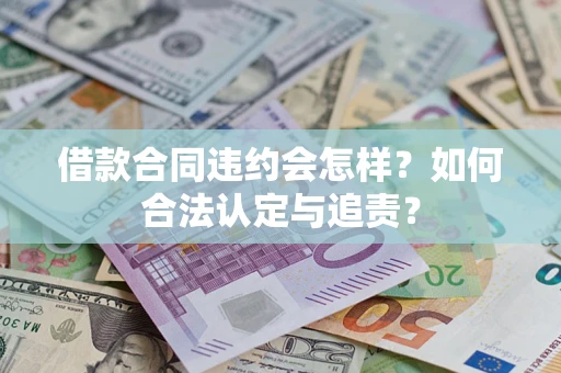 武汉借款合同违约会怎样？如何合法认定与追责？